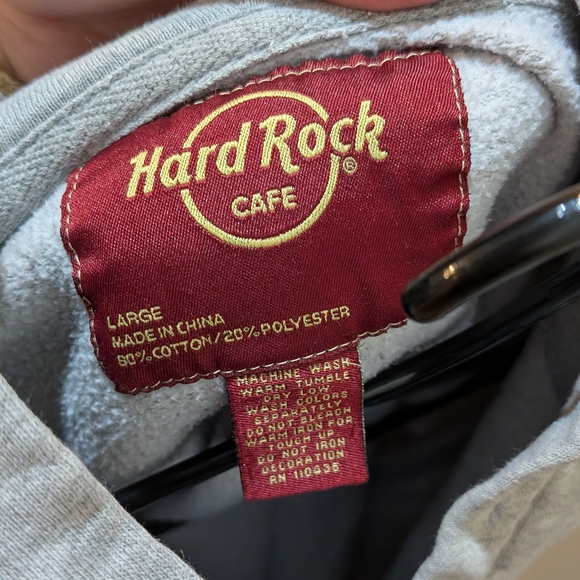 Hard Rock Cafe Gray Men's Sweater - Picture 3 of 3